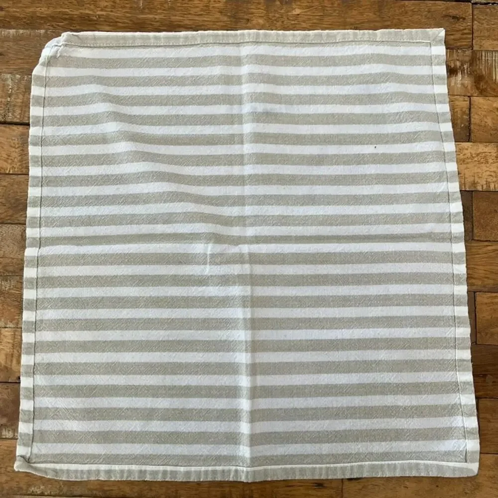 Cotton Casual Farmhouse Style Napkins Set of 4 16